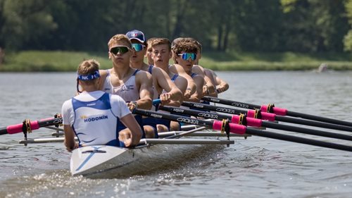 Jarní  veslařská regata v Hodoníně