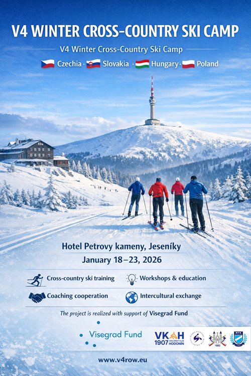 Hodonínští veslaři míří na mezinárodní zimní soustředění do Jeseníků