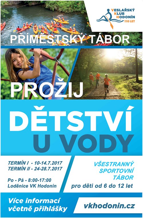 Příměstský tábor - Prožij dětství u vody